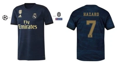 Trikot Adidas Real Madrid 2019-2020 Away UCL - Hazard 7 I Champions League