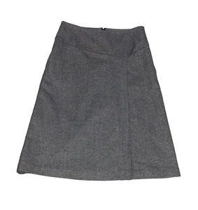 Talbots Petite Women's Wool Blend A Line Skirt 4P Lined Rear Zip 29x25 Flap Fold - Bild 1 von 12
