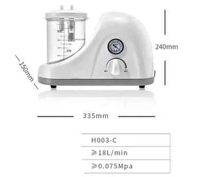 BAOSHISHAN Veterinary Sauggerät, Vakuumpumpumpgerät mit Vorratsflasche - Bild 1 von 1