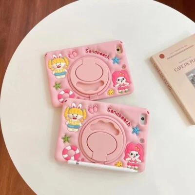For iPad 10th 10.9" 9 8 7 mini 6 5 4 3 Air 1 2 Pro 11 Kids Shockproof Stand Case - Image 1 of 4