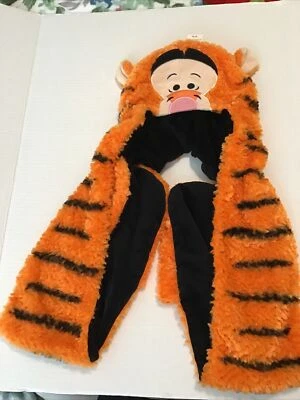 Disney Parks Peluche Tigger 1 Pieza Sombrero Bufanda Mitones Juventud Raro Winnie Pooh Nuevo con Etiquetas Foto 1 de 4