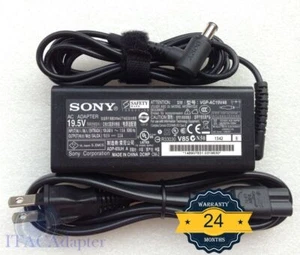 @Original OEM 19.5V 3.3A AC Adapter&Cord/Charger for Sony Vaio SVF153B1YL Laptop - Picture 1 of 3