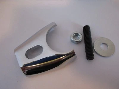 CHROME FORD FE STYLE DISTRIBUTOR HOLD DOWN CLAMP FORD 352 360 390 428 #4629 - Image 1 of 4