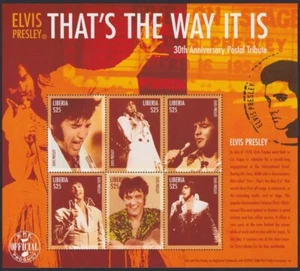 F-EX32458 LIBERIA MNH 2000 CINE CINEMA STAR MOVIE ELVIS PRESLEY MUSIC  - Picture 1 of 1