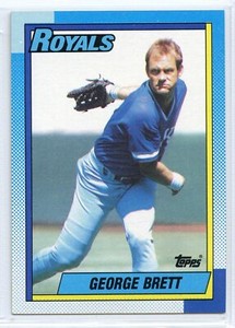 1990 Topps Baseball - #60 - George Brett - Kansas City Royals