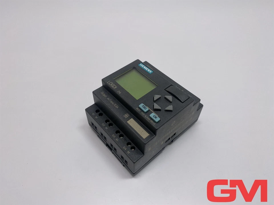 Siemens Logikmodul LOGO! 24 logic module 6ED1052-1CA00-0BA0 E-Stand 01 - Bild 1 von 4