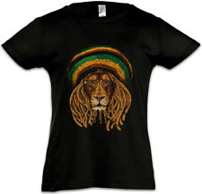 Rastafari Lion III Kids Girls T-Shirt Rasta Jah Babylon Reggae Jamaica Africa