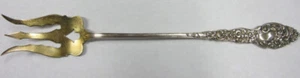 UNGER Sterling PASSAIC Lettuce FORK 8" VGC Free Shipping - Picture 1 of 4