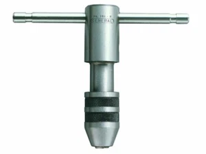 GENERAL #161R T-HANDLE TAP WRENCH RATCHETING, REV,FITS TAP SIZES #0-1/4" - N - Picture 1 of 1