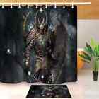 Armored Warrior Waterproof Bath Polyester Shower Curtain Liner Water Resistant