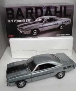 1/18 GMP 1970 PLYMOUTH GTX BARDAHL SILVER AWESOME DEATIL #18952 LTD ED OF 540 - Picture 1 of 10