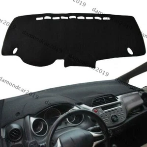 Dashboard Cover Dashmat For Honda Jazz 2009-2013 Left Drive Car DNN - Picture 1 of 5