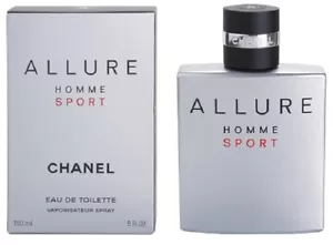 CHANEL ALLURE HOMME SPORT 5 oz Eau De Toilette EDT Spray, NEW, SEALED - Picture 1 of 4