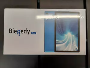 Biegedy B22 10.1 Inch Android 14 Tablet Octa-Core 128GB 5G Wifi 6 - Black - Picture 1 of 4