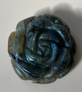 Vintage carved dark green/brown jade Nephrite Pendant. 35mm - Picture 1 of 6