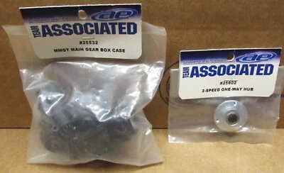 Team Associated Mini Monster GT MMGT 2 Speed One Way Hub & Main Gear Box Case - Image 1 of 2