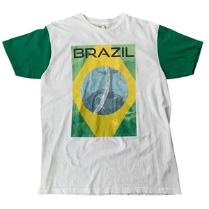 Camiseta Gráfica Bandera de Brasil Ordem e Progresso Isla de la Bahía Ropa Deportiva Para Hombres Grande - Imagen 1 de 12