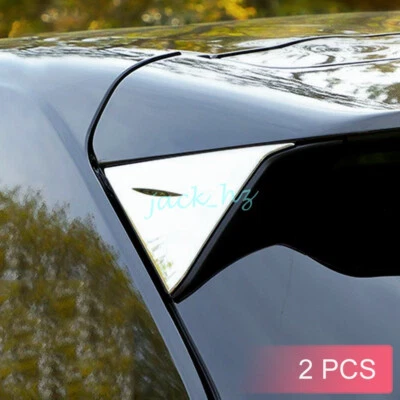 Cubierta de alerón de ventana trasera cromada para Toyota Yaris Cross 2021-2025 Foto 1 de 4