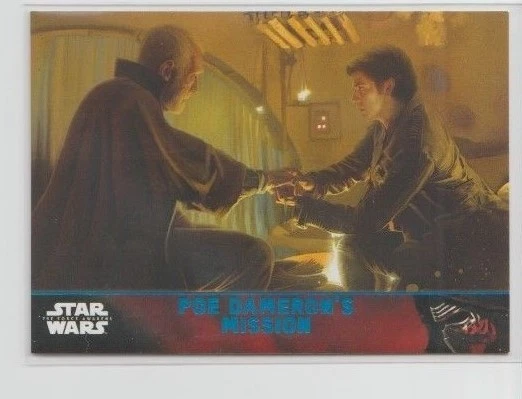 Star Wars The Force Awakens Series 1 Trading Card Blue Parallel #62 - Image 1 of 1