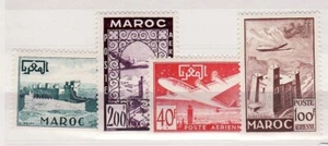 French Morocco Sc C42-45 LH AirMail set of 1952 - Picture 1 of 1