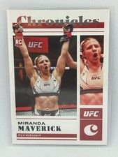 Miranda Maverick Rookie 2023 Panini Chronicles UFC No. 82