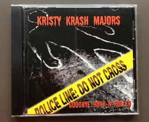 KRISTY KRASH MAJORS - Goodbye Rock-N-Roller CD EX+/NM 10 Tracks Glam Rock PBF - Picture 1 of 3