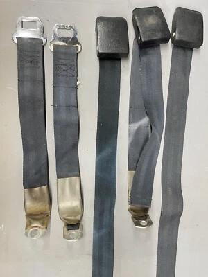 Ford Galaxie Mustang 1967 1968 cinturones de seguridad Falcon Fairlane Torino Ranchero OEM OE Foto 1 de 4