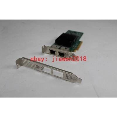 HPE Ethernet 10Gb 2-port 535T Network Adapter Card 813659-001 + FP Bracket - Image 1 of 3