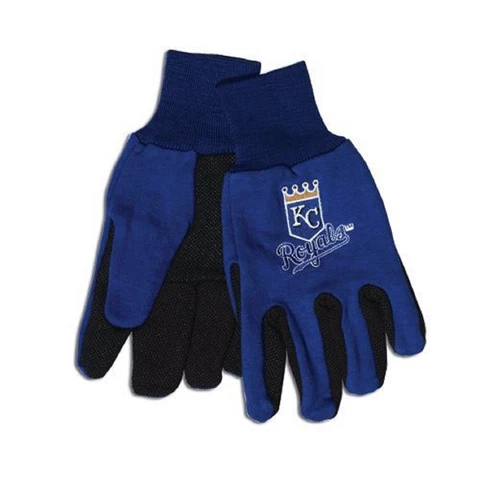 Kansas City Royals Two Tone Adult Size Gloves [NEW] NFL Work Hands Scarf Hat Cover