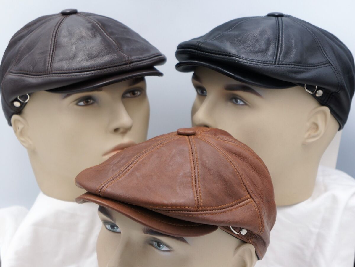 Leather Newsboy Caps for Men for sale | eBay Leather Newsboy Caps for Men for sale | eBay