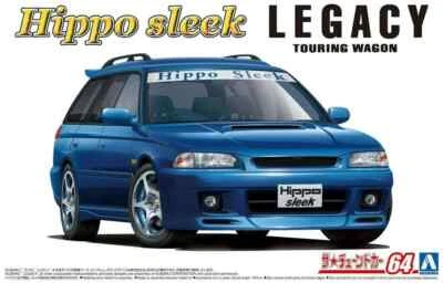 Aoshima 05800 Hippo Sleek BG5 Legacy Touring Wagon '93 Kit Montaggio 1/24 - Immagine 1 di 3