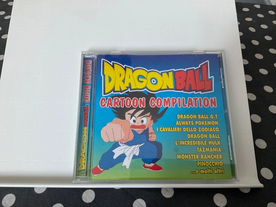 DRAGON BALL CARTOON COMPILATION CD Raro!! Sigle originali cartoon cult!! 2001  - Bild 1 von 1