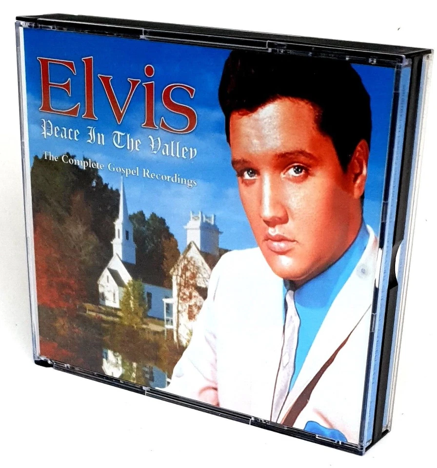 Elvis Presley-Peace In The Valley: The Complete Gospel Recordings 3CD Fatbox NEW - Image 1 of 1