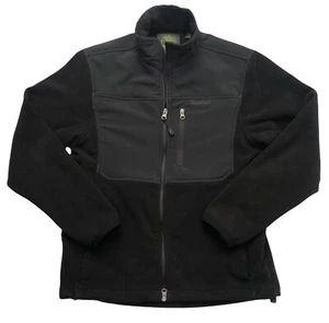 Timberland Men's Black Fleece Polyester Jacket Size Small Pre-Owned - Picture 1 of 9