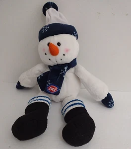 Dairy Queen Plush Snowman Stuffed Toy 2005 by Princess Soft Toys 14 In. Floppy - Picture 1 of 9