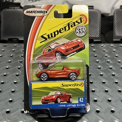 MK Matchbox - 2004 USA Superfast - #42 - 1996 Lotus Elise - Red - Image 1 of 4