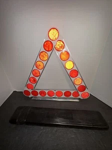 Reflector triángulo de seguridad polimático vintage - Hecho en Brasil - Imagen 1 de 6