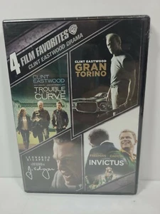 4 Film Favorites: Clint Eastwood Drama (DVD) NEW, SEALED, Invictus, Gran Torino - Picture 1 of 2