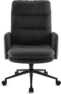 IWMH Home Office Chair, High-Back Desk Chair,Upholstered Office Chair with Wh... - Picture 1 of 1