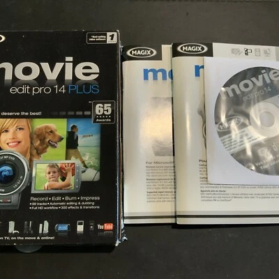 Magix Movie Edit Pro 14 Plus Record Edit Grabar Impress Windows Foto 1 de 4