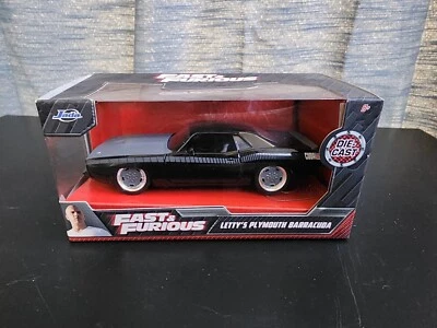 Jada Fast & Furious 1:32 Diecast Car Letty's Plymouth Barracuda Brand NEW - Image 1 of 3