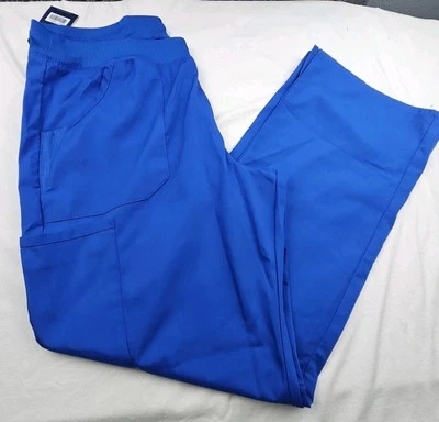 Pantalones Médicos Cherokee Auténticos Ropa de Trabajo Contemporáneos Azul Real XL NUEVOS CON ETIQUETAS 38x30 Foto 1 de 4