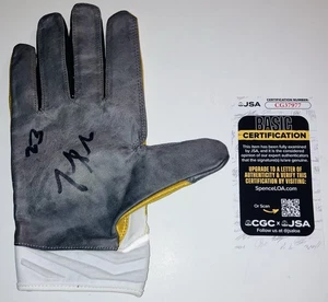 JOE HADEN SIGNED AUTOGRAPH PITTSBURGH STEELERS NFL ISSUED 4XL GLOVE JSA COA RARE - Picture 1 of 3