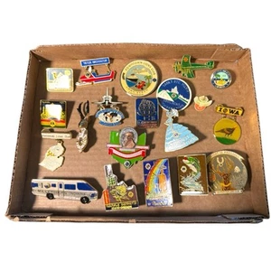 Lot Of 20 Vintage Lions Club Pins Enamel 1970s -1980s [lot2] - Picture 1 of 11