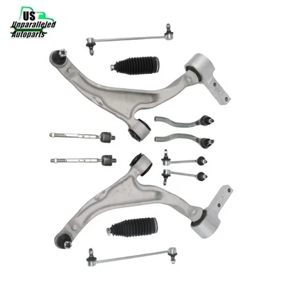 12pcs Front Lower Control Arms Suspension Kit Boot for 2007 08 -2013 Acura MDX - Image 1 of 4