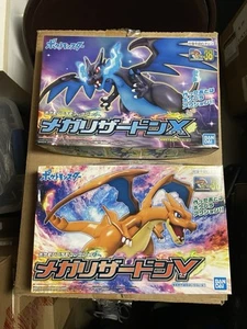 Pokemon Mega Charizard X + Y Model Kit NEW Bandai Plamo - Picture 1 of 2