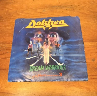 Dokken 1987 Dream Warriors- 45 RPM- Elektra 7-69483- A Nightmare On Elm St  - Image 1 of 4