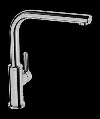 Rubinetto cucina HANSA HANSARONDA, azionato lateralmente, 1 getto, - Immagine 1 di 4