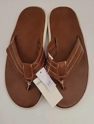 Chanclas Gap KIDS Marrón Imitación Cuero NUEVAS Talla 1-2 Nuevas con Etiquetas  Foto 1 de 4