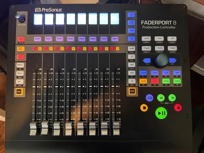 PreSonus FaderPort 8 8-Channel USB Control Surface - Black - Studio use only. - Image 1 of 2